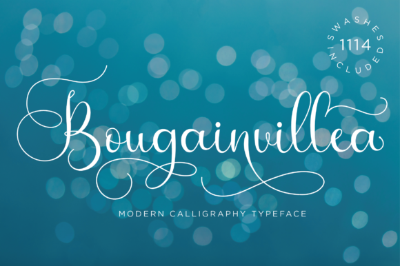 Bougainvillea Script Font - Featured Image
