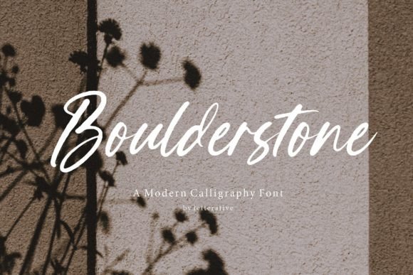 Boulderstone Font - Featured Image