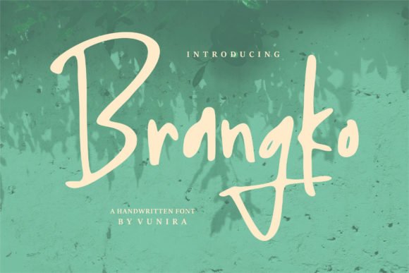 Brangko Font - Featured Image