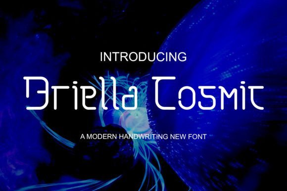 Briella Cosmic Font - Featured Image