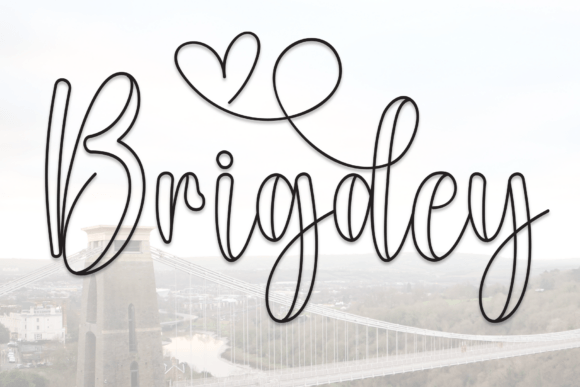 Brigdey Font - Featured Image