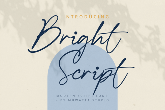 Bright Script Font - Featured Image