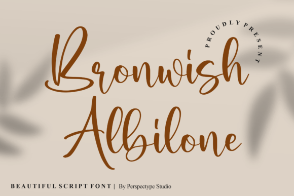 Bronwish Albilone Font - Featured Image