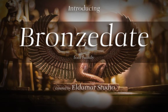 Bronzegate Font - Featured Image