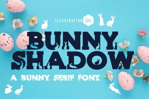 Bunny Shadow Font - Featured Image