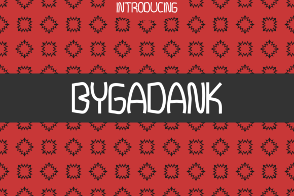 Bygadank Font - Featured Image