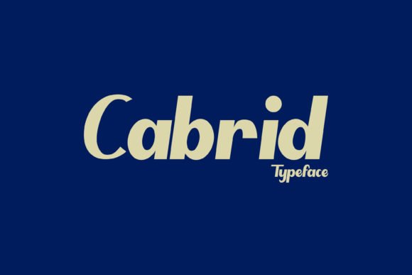 Cabrid Font - Featured Image