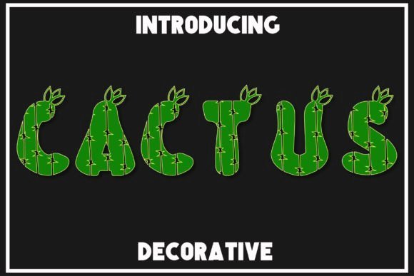 Cactus Font - Featured Image
