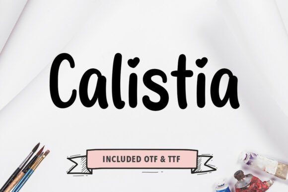 Calistia Font - Featured Image