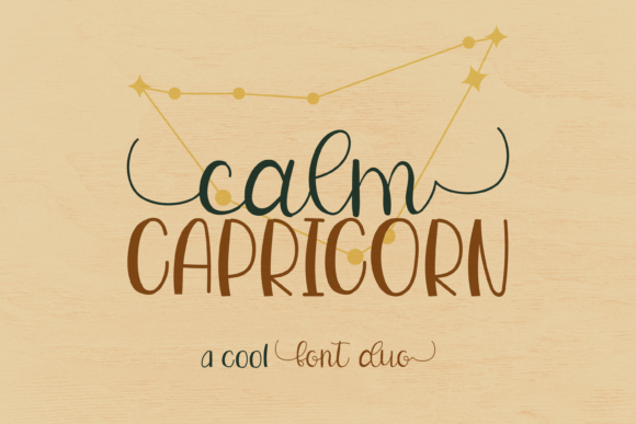 Calm Capricorn Duo Font - Featured Image