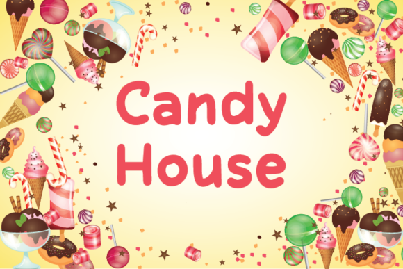 Candy House Font - Featured Image