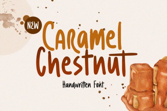 Caramel Chestnut Font - Featured Image