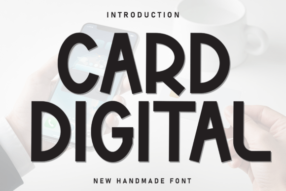 Card Digital Font - Featured Image