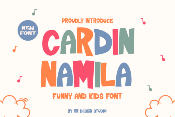 Cardin Namila Font - Featured Image
