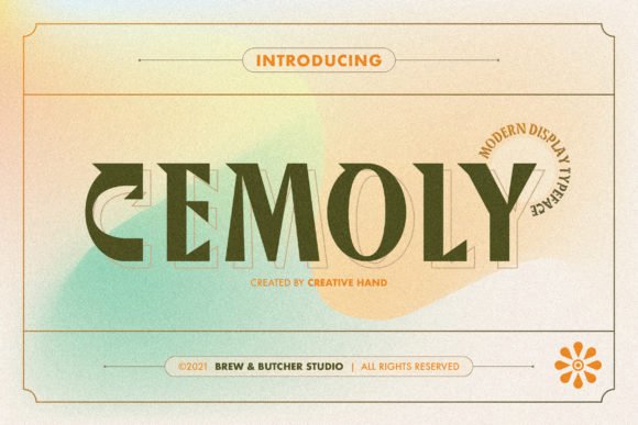 Cemoly Font - Featured Image