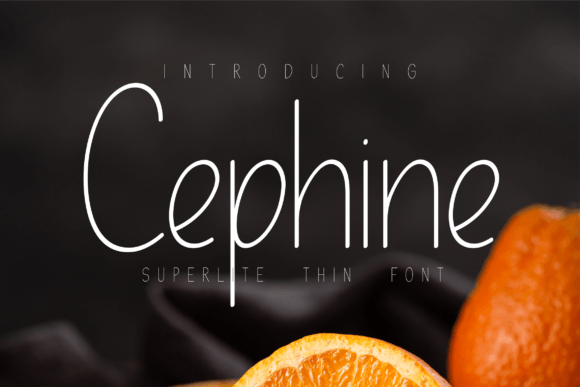 Cephine Font - Featured Image