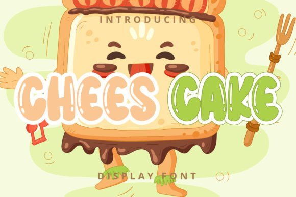 Chees Cake Font - Featured Image