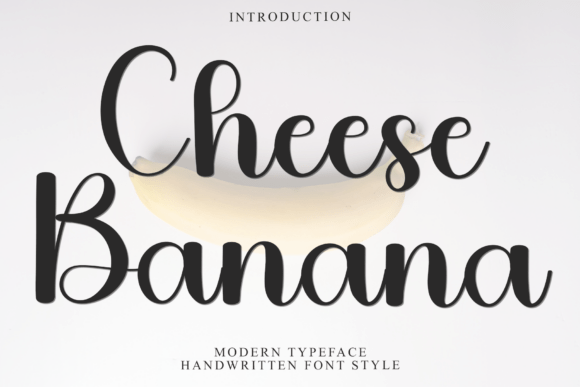 Cheese Banana Font - Featured Image