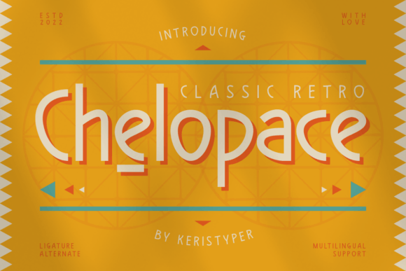 Chelopace Font - Featured Image