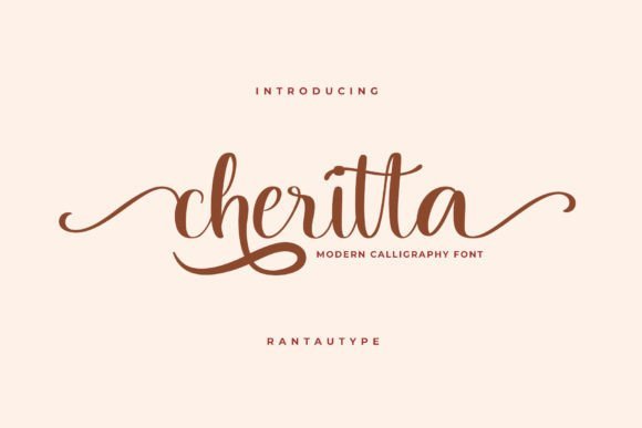 Cheritta Font - Featured Image