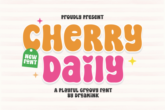 Cherry Daily Font - Featured Image