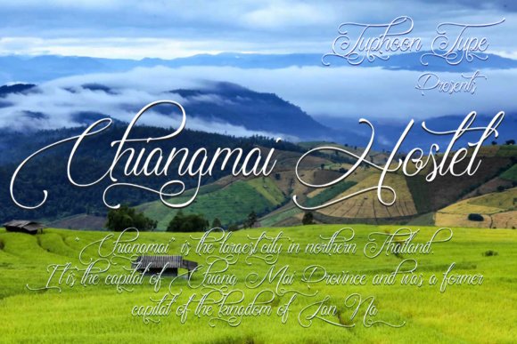 Chiangmai Hostel Font - Featured Image