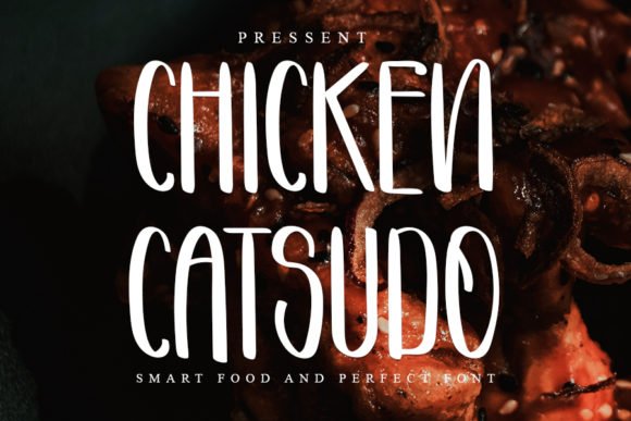 Chicken Catsudo Font - Featured Image