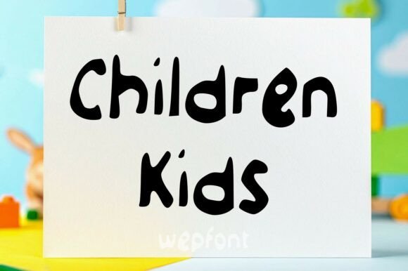 Children Kids Font - Featured Image