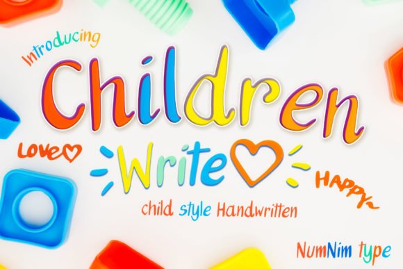 Children Write Font - Featured Image