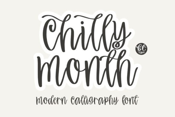 Chilly Month Font - Featured Image