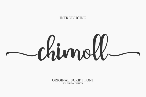 Chimoll Font - Featured Image