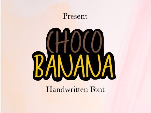 Choco Banana Font - Featured Image