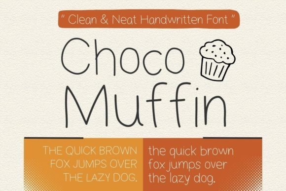 Choco Muffin Font - Featured Image