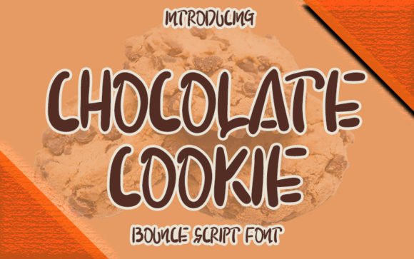 Chocolate Cookie Font - Featured Image