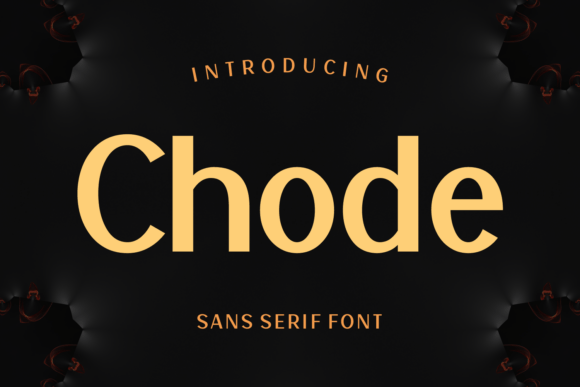 Chode Font - Featured Image
