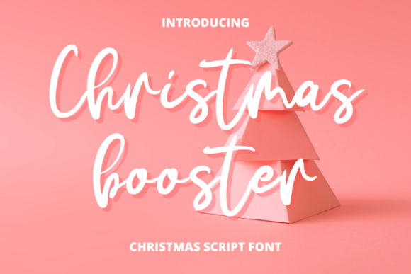 Christmas Booster Font - Featured Image