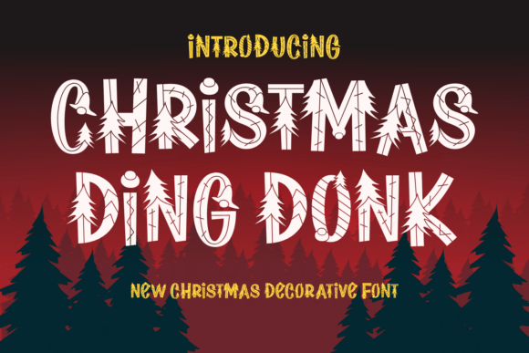 Christmas Ding Donk Font - Featured Image