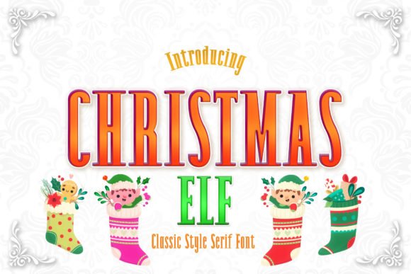 Christmas Elf Font - Featured Image