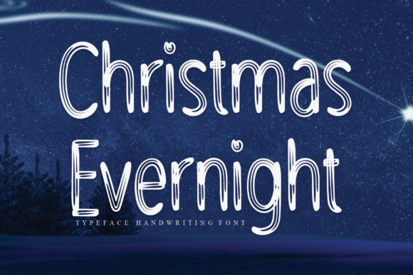 Christmas Evernight Font - Featured Image