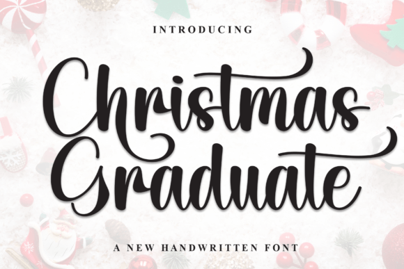 Christmas Graduate Font - Featured Image
