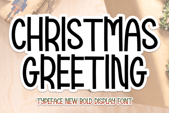 Christmas Greeting Font - Featured Image