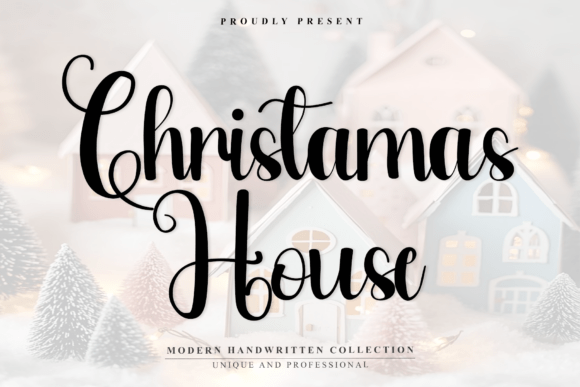 Christmas House Font - Featured Image