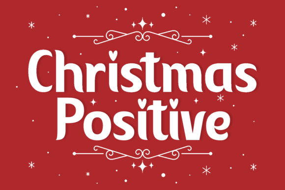 Christmas Positive Font - Featured Image