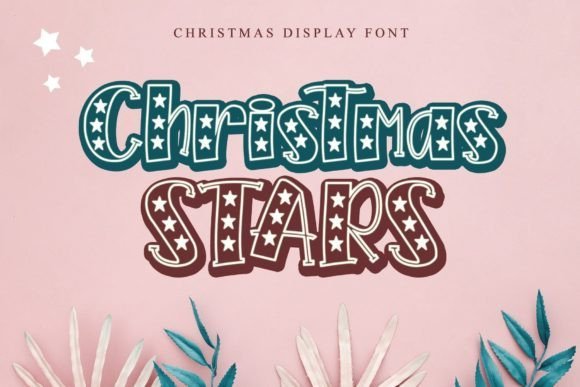 Christmas Stars Font - Featured Image