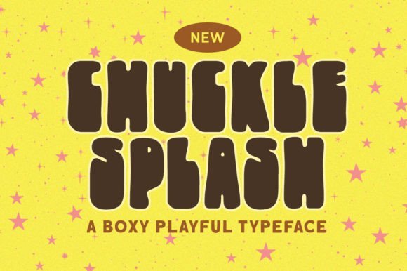 Chuckle Splash Font - Featured Image