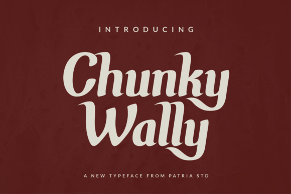 Chunky Wally Font - Featured Image