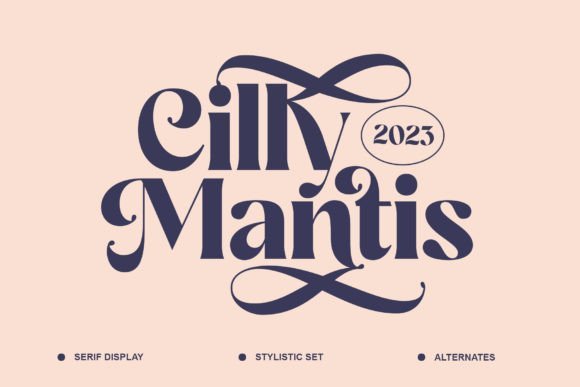 Cilly Mantis Font - Featured Image
