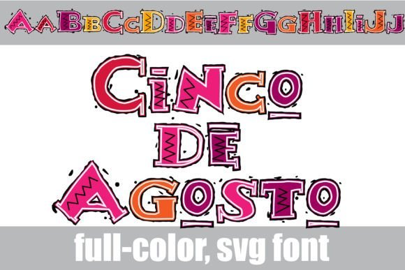 Cinco De Agosto Font - Featured Image