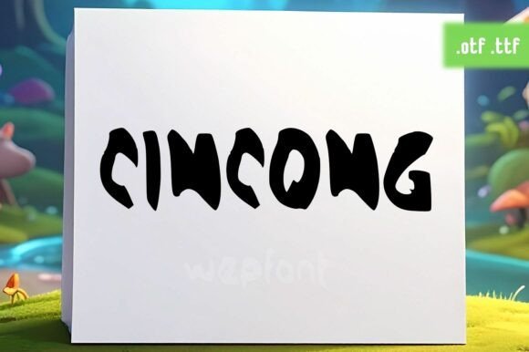 Cincong Font - Featured Image