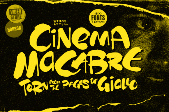 Cinema Macabre Font - Featured Image